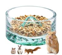 Water Container for Hamsters, 45 ml Transparent with Iceberg Theme - Water for Hamsters, Parakeets, Inseparables, Cockatiels, Finches, Squirrels, Chinchillas, Mice, Rabbits