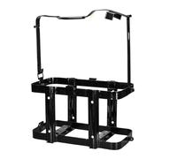 Water Container Mounting Bracket - 20 L 5-Gallon Lockable Water Tank Bracket, Fluid Can Holder, Motorcycle Tank Anti-Theft Rack | Lockable Liquid Carrier Rack, Metal Waters Bucket Brackets for Ca