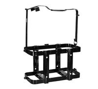 Water Container Mounting Bracket - 5 Gallon Water Can Holder Rack | Lockable Metal Carrier Support | Ideal Bracket For Camping, RV Trips, Off-Grid Adventures, And Secure