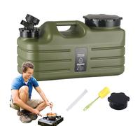 Water Container On Camping - 5L Outdoor Water Storage Tank With Faucet - No Leakage Portable Water Bucket Beverage Dispenser Indoor Family Travel, Beach BBQ