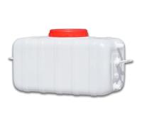 Water Container, Polyethylene Water Reservoir, Portable Drinking Water Tank, Thick Plastic for Camping, Car, Travel, Home Emergency Use,001,50L