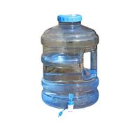 Water Container, Pure Water Bucket with Water Storage Container Large Capacity Bucket Portable Drinking Water Canister, Water Tank Camping with Handles for Self-Driving Tour (A, 26x26x40cm)