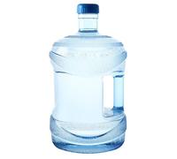 Water Container Water Dispenser Bottle 5L Water Jug with Handle Heavy Duty Water Container with Screw Cap Food Grade PC Sealed Transparent Water Tank for Home Dorm Tea Outdoor
