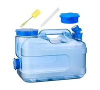 Water Container with Spigot 12L Large Capacity Portable Leakproof Bucket | Camping Water Jugs for Outdoor, Hiking, Picnic, BBQ, Road Trip, Travel, Tailgate Party