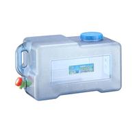 Water Container with Spigot, 5L-25L Portable Plastic Water Bucket, Camping Water Storage Jug for Outdoor Hiking