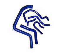 Water Coolant Pipe Compatible with Civic for Si-R Si VTi DEL SOL for Type-R DC2 EK4 EK9 B16A B16B B18A 1992 1993-1999 2000 Silicone Radiator Hose Kit(Blue)