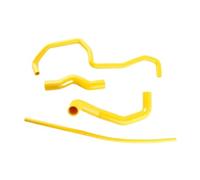 Water Coolant Pipe Compatible with Infiniti for G35 Z33 V35 VQ35DE 2003 2004 2005 2006 2007 Silicone Coolant Radiator Hose Water Tank Engine Pipe Kit(Yellow)