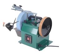 Water Cooled Grinder Knife Sharpener - 240W 10-Inch Adjustable Protractor, Bidirectional Wet Sharpening for Chisels & Planer Blades