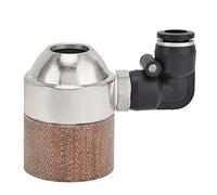 Water Cooled Protective Cover Fast Heat Dissipation Hand Operated Tools Plasma Cutting Gun Brass Stainless Steel Compressed Wood Gold Silver P80 Water Cooling Adpater (Silver)