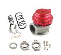 Water Cooler 44mm Wastegate External Turbo with Flange Hardware MV-R Water Cooled Red Blue Black Recirculation Valve(Red)