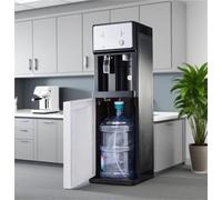 Water Cooler Dispenser With Bottom Loading For Home Office Commercial Freestanding Mains Fed Unit Floor Standing Drinking Fountain
