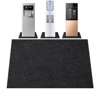 Water Cooler Mat, Water Dispenser Mat Non-Slip for Foor Hardwood Floor and Countertop Protector, Mini Fridge Mat for Carpet Home Appliance, 19.68x23.62inch