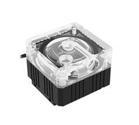 Water Cooler Water Pump 4 Holes PWM Speed Control Lift 3.5m Flow 500L. PU-SZM4(Aluminum Alloy Armor,12-24V Range)