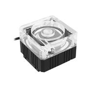 Water Cooler Water Pump PWM Speed Control 4.6cm Thick Flow 500L Support OD50 Tank. PU-SZM6(Aluminum Alloy Armor,12V)