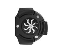 Water Cooling Flows Meter with Low Resistance Design, White