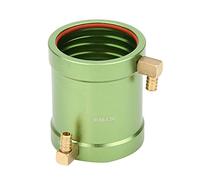 Water Cooling Jacket for RC Boat Motors, Compatible with 3650 3660 3665 3674 Brushless Motors, Full - Coverage CNC Machined Aluminum Water Cooled Kit with Inlet and Outlet Fittings (36-50MM)