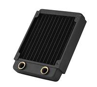 Water Cooling Radiator, TSRP-BP G1/4 Thread Copper Radiator Heat Sink Computer Water Cooling Liquid Heat Exchanger for Computer Water Cooling Radiators(120mm)