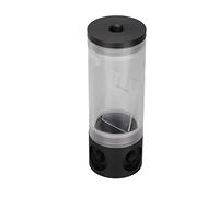 Water Cooling Tank, 50mm/2.0in Diameter POM Acrylic Cylindrical CPU Water Cooler Reservoir System Heat Sink Kit for PC Computer,G1/4 Thread