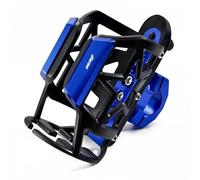 Water cup holder Bottle Cage Water Drink Cup Holder Stand Motorcycle Accessorie For H-onda Varadero XL1000 XL 1000 125 V XL1000V XL125V XL125(Blue)