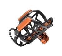 Water cup holder Motorcycle Beverage Water Bottle Drink Cup Holder For KYMCO Xtown Downtown 300i Xciting 300 400 500 X Town AK550 CV3 550(Orange)