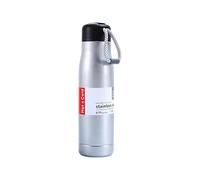 Water Cups Steel Vacuum Insulated Water Bottle Shape Bottle Insulation Cup 304 Stainless Steel Men's High Grade Tea Cup Large Capacity Portable A (A, One Size)