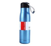 Water Cups Steel Vacuum Insulated Water Bottle Shape Bottle Insulation Cup 304 Stainless Steel Men's High Grade Tea Cup Large Capacity Portable A (B, One Size)