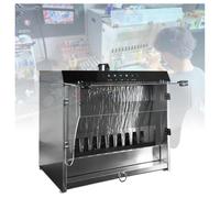 Water-curtain spray booth equipped with a 180W intelligent spraying system.