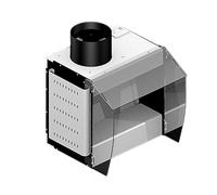 Water Curtain Spray Booth, Negative Pressure Spraying Cabinet, 1100m³/h Air Volume, Independent Control for DIY Action Figures