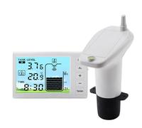 Water Depth Gauge - Ultrasonic Liquid Sensor, Digital Display Meter, Functional Monitoring | Practical Measurement for Tanks Usage Tracking Easy Observation Temperature Readings Liquid Monitoring