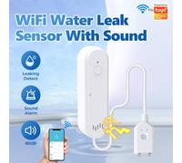 Water Detector with Sound and Notification System | Automatic sound and light alarm you immediately when water levels exceed the sensor threshold.