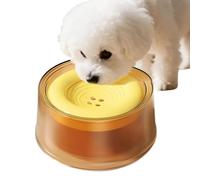Water Dish for Dogs - 1200ml Non-Slip Anti Splash | Cat Water Bowl Slow Feeder | for Small Medium Large Home Apartment Travel Camping Picnic Road Trip