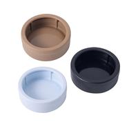 Water Dish for Reptile Tank Anti-Escape Worm Feeder Cups