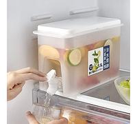 Water Dispenser 3.5L Gallon Capacity, Drink Dispenser for Fridge, Beverage Dispenser with Spigot, Drink Dispensers for Parties, Drink Dispenser Keeps Beverage Cold for Outdoor Parties and Daily Use