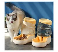 Water Dispenser Automatic Pet Food Feeder and Water Dispensers Dog Set 3.2L No Spill Water Dispenser and Feeder for Small Medium Dog Pets cat Fountain
