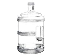 Water Dispenser Bottle 5L/3L Camping Water Containers Pure Water Bucket Mineral Water Barrel Portable Water Container Pure Water Bottle with Handle (White 3L (1 person))