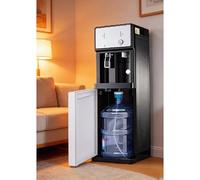 Water Dispenser, Bottom Loading Floor Standing Cooler with 3 Temperature Settings (Hot, Room Temperature, Cold), Instant Hot Water for Home and Office