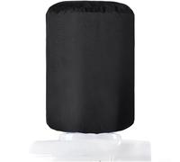 Water Dispenser Bucket Cover Waterproof Dustproof Sunproof Oxford Fabric Protector with Elastic Seal for Outdoor Garden Patio Use Black 28x28x38cm(600D PVC)