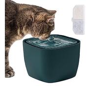 Water Dispenser Cats - Pet Fountain Two Point Capacity Five Liter, Electric Water Bowl Silent Motor, Drinking Device Pets Lighting, Hydration Station Contin