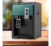 Water Dispenser, Compact Countertop Cooler for Home and Office, Easy to Set Up with Mains Plug Socket, Ideal for Bottled Water Use