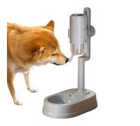 Water Dispenser for Cats Standing Slow Feeder and Water Dispenser | 750 ml standing drip-proof dog bowl with a stand, suitable for small animals such as hamsters, rabbits and