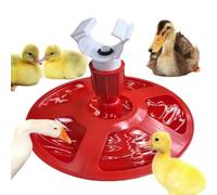 Water Dispenser for Chicken Coop | Poultry Drinker Stopper Resistant and Waterproof Automatic Water Dispenser for Poultry, for Ducks and Chicks and Turkeys and Oisons