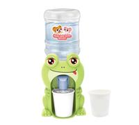 Water Dispenser for Kid Mini Water Dispenser 190ml Simulation Drinks with Tank Cup for Kid NO Battery Frog