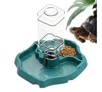 Water Dispenser for Reptiles - Detachable Water Dispenser 2 in 1 - For Feeding Lizards, Feeder for Geckos Turtles Frogs Chameleons