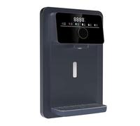 Water Dispenser - Hot & Cold Mains Fed Unit with Electronic Child Lock and Touch Screen for Office and Commercial Use - Instant Hot Pipeline, Quantitative Water Intake