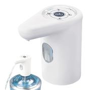 Water Dispenser Pump for Dispenser - Portable with 2 Holes and Rechargeable via USB Cable, Electric Pump for Drinking Water - for Home, Kitchen, Office, Camper, Camping, Picnic and Travel