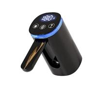 Water Dispenser Pumps Texture for Outdoor Event, Black | Small Electric Water Dispenser for Home and with Touch Operations Suitable for Kitchen or Bottle Use