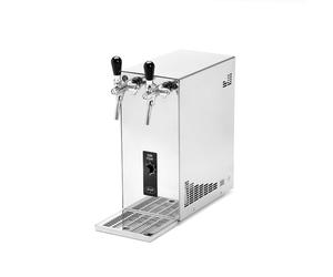 Water dispenser, soda maker, sparkling water maker, carbonated water maker - SODA PYGMY, 2 tap, Green Line, NEW