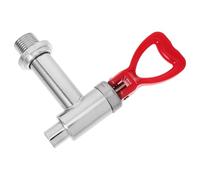 Water Dispenser Spigot Replacement Stainless Steel Red 1/2 Inch