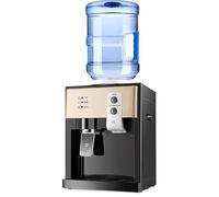 Water Dispenser, Top Loading Hot and Cold Water Cooler, Compact Countertop Design for Home and Office, Easy to Setup