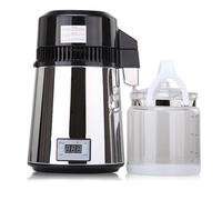 Water Distiller, 1.1 Gal Capacity, 800W Countertop Distilled Water Machine with Glass Container & Temperature Control for Home, Alcohol, Essential Oil